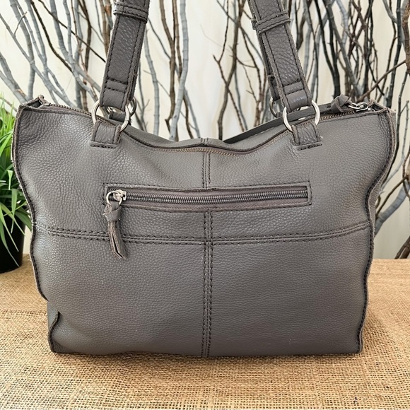 The Sak Silverlake Gray Studded Shopper Shoulder Bag - Picture 5 of 14